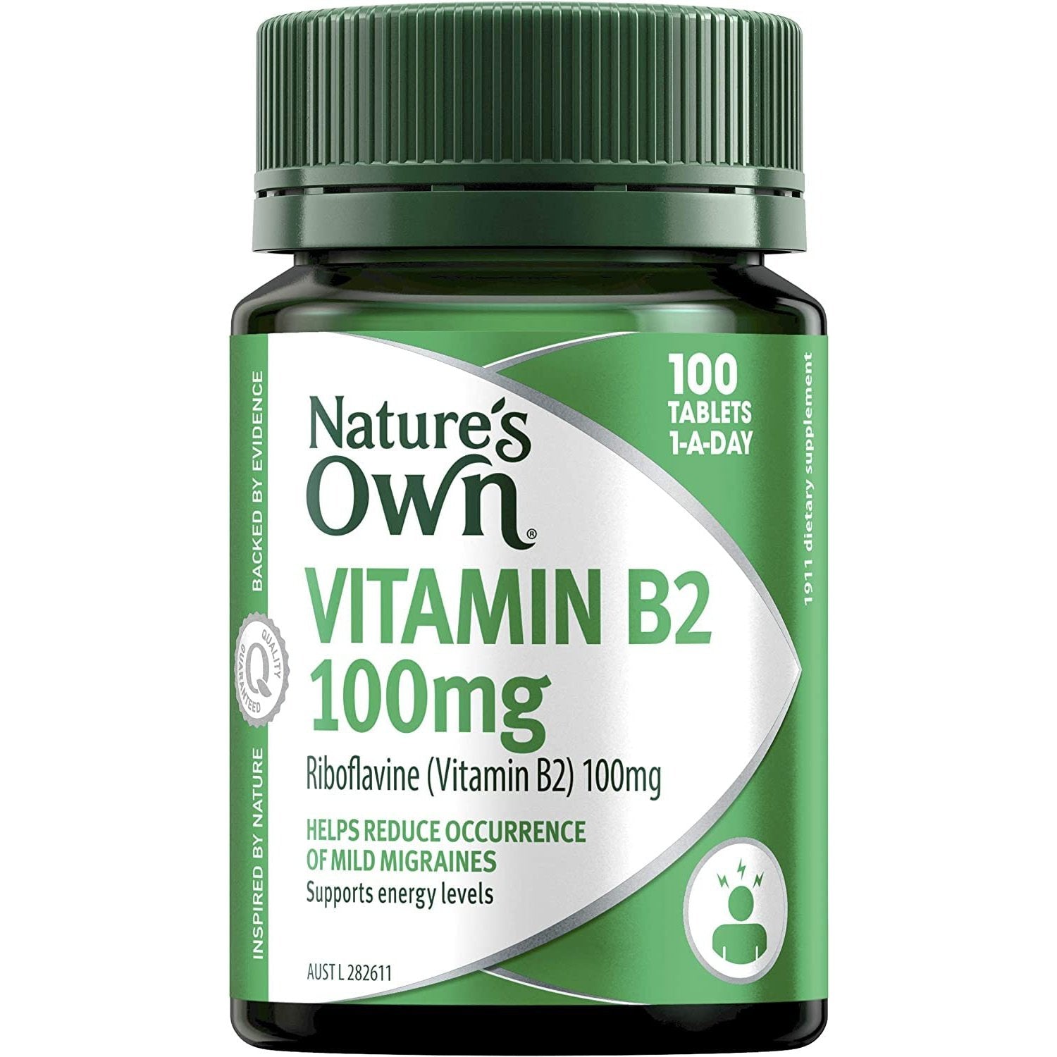 Nature's Own Vitamin B2 100mg 100 Tablets - Cutprice Online