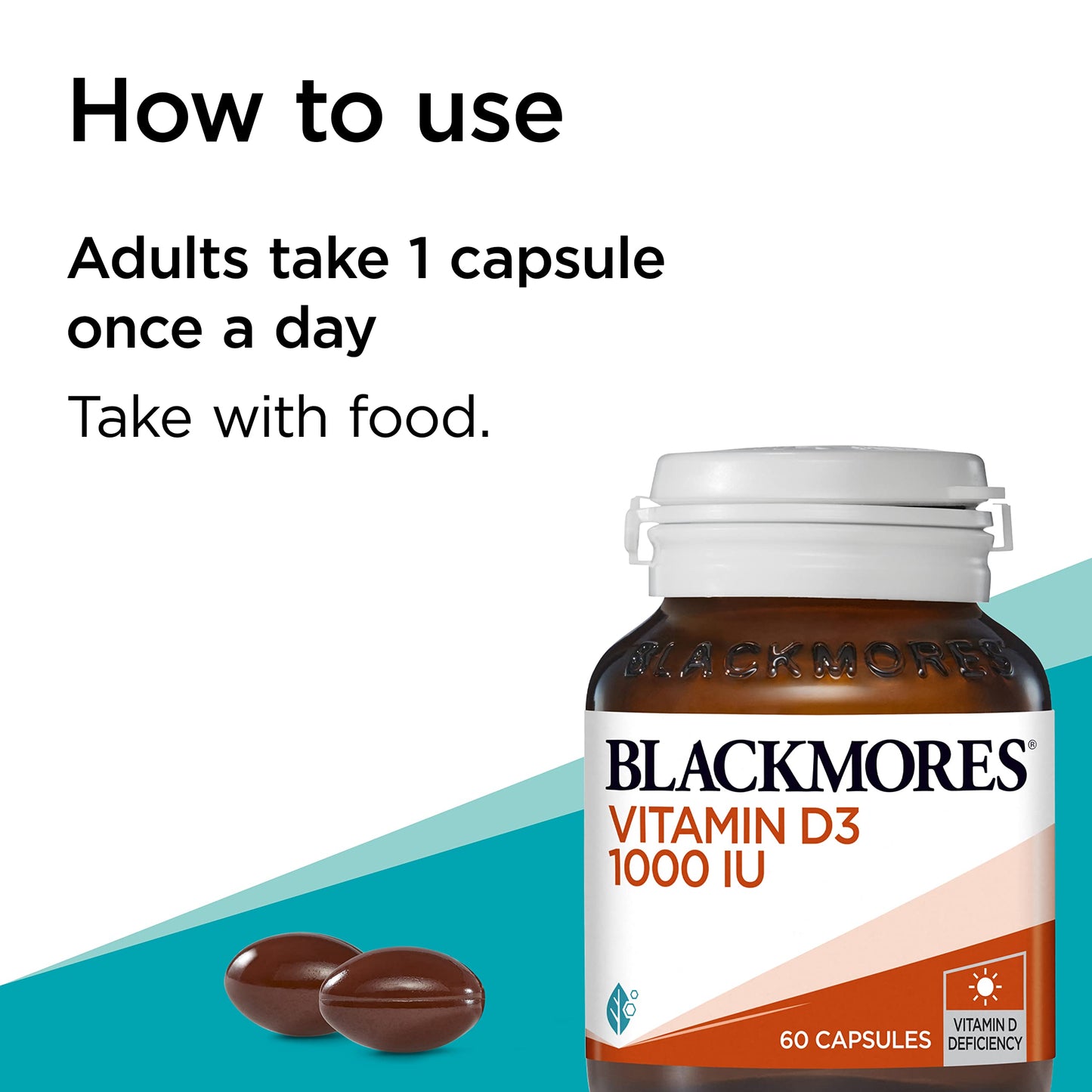 Blackmores Vitamin D3 1000IU 60 Capsules - Cutprice Online