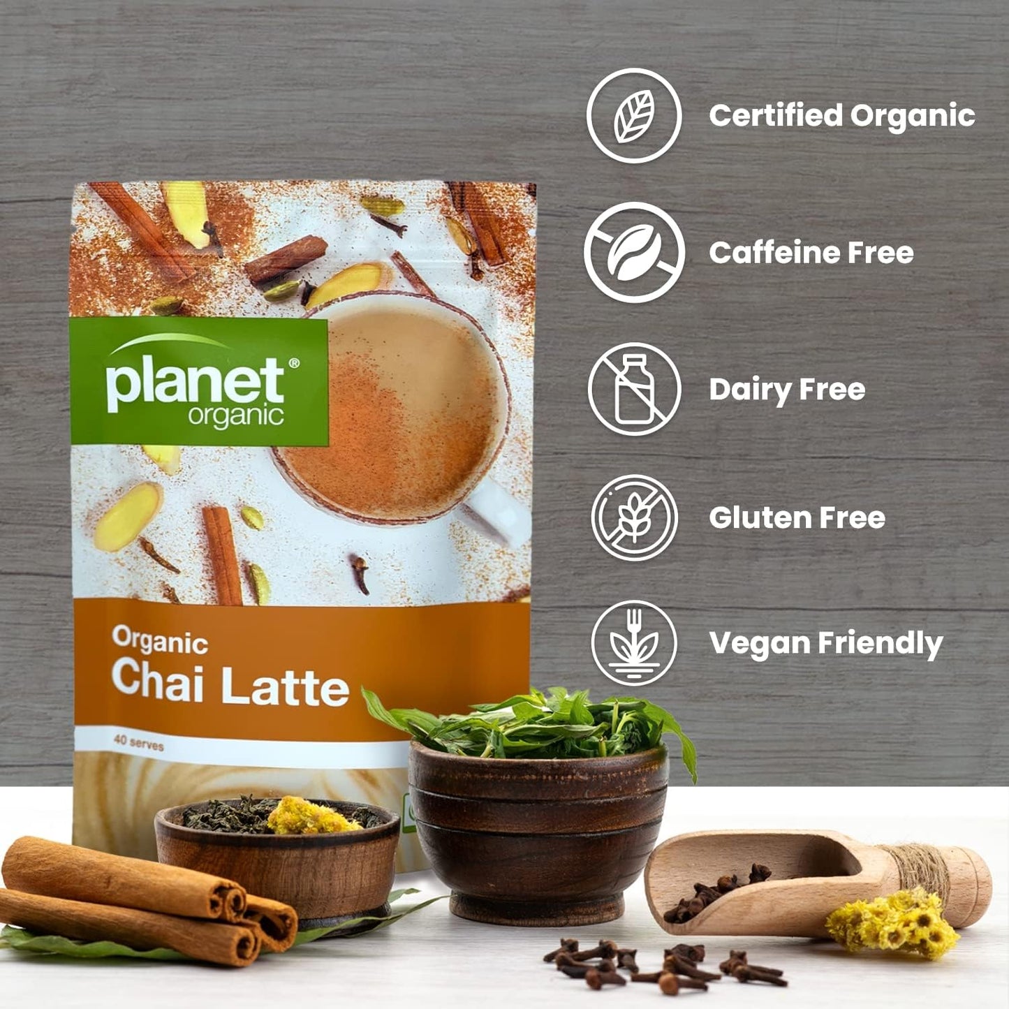 Planet Organic Organic Chai Latte 100g - Cutprice Online