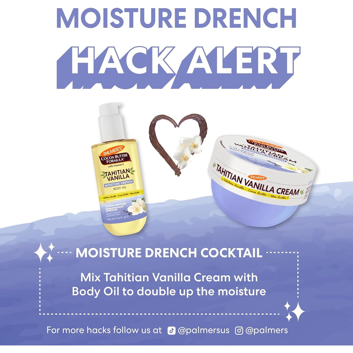 Palmers Tahitian Vanilla Body Oil 192ml