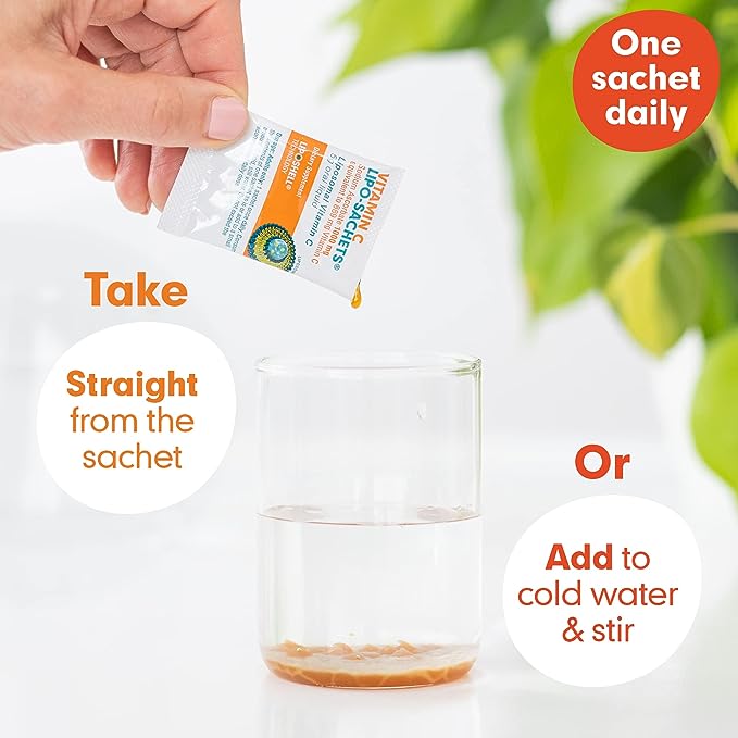 Lipo-Sachets Vitamin C Original 5g 30 Sachets - Cutprice Online