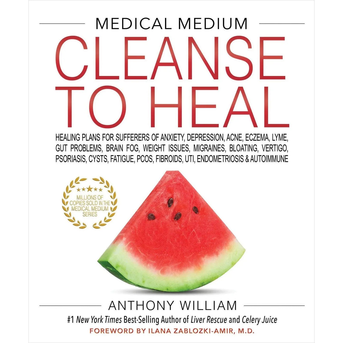 Book Medical Medium - Cleanse to Heal by Anthony William 1 BOOK