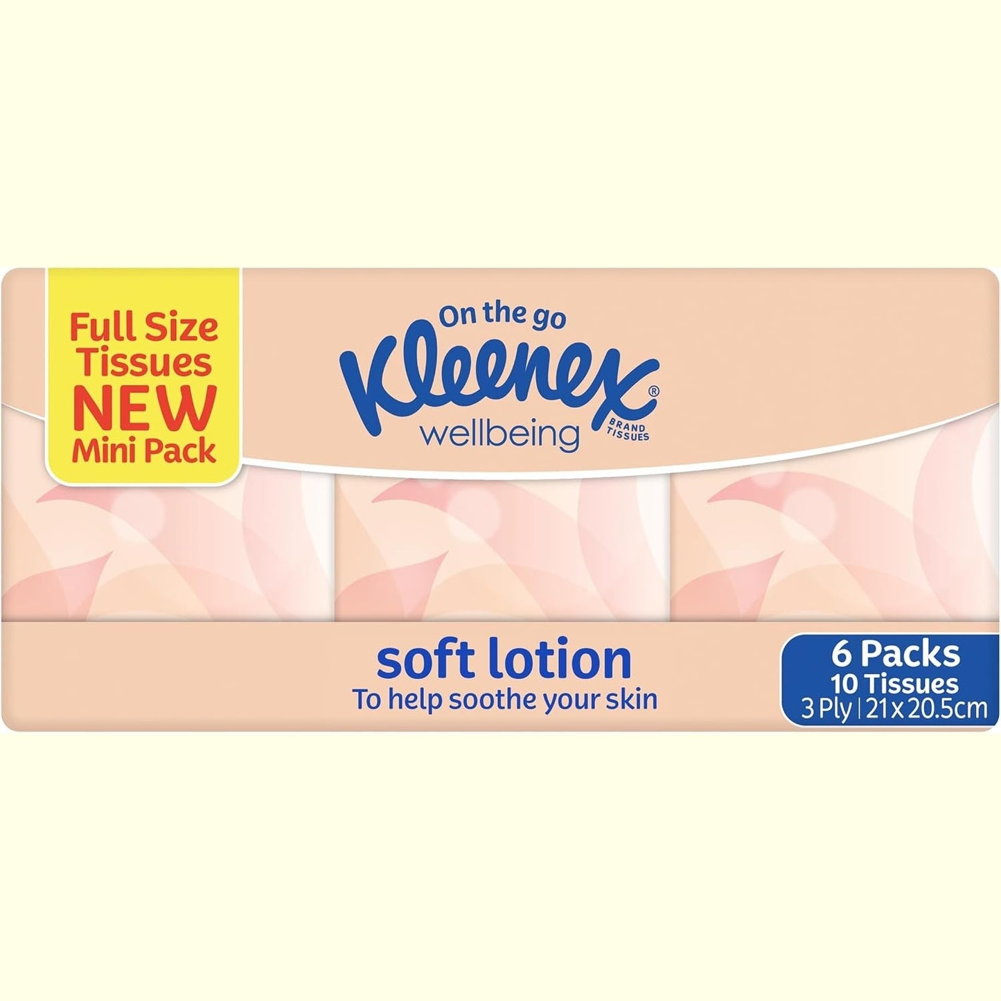 Kleenex Facial Tissue Soft Lotion 6 Pack