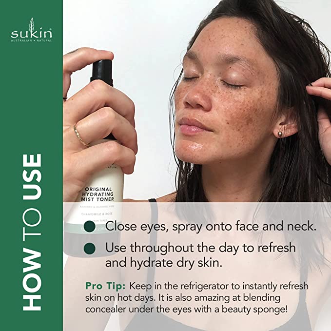 Sukin Hydrating Mist Toner 125ml - Cutprice Online