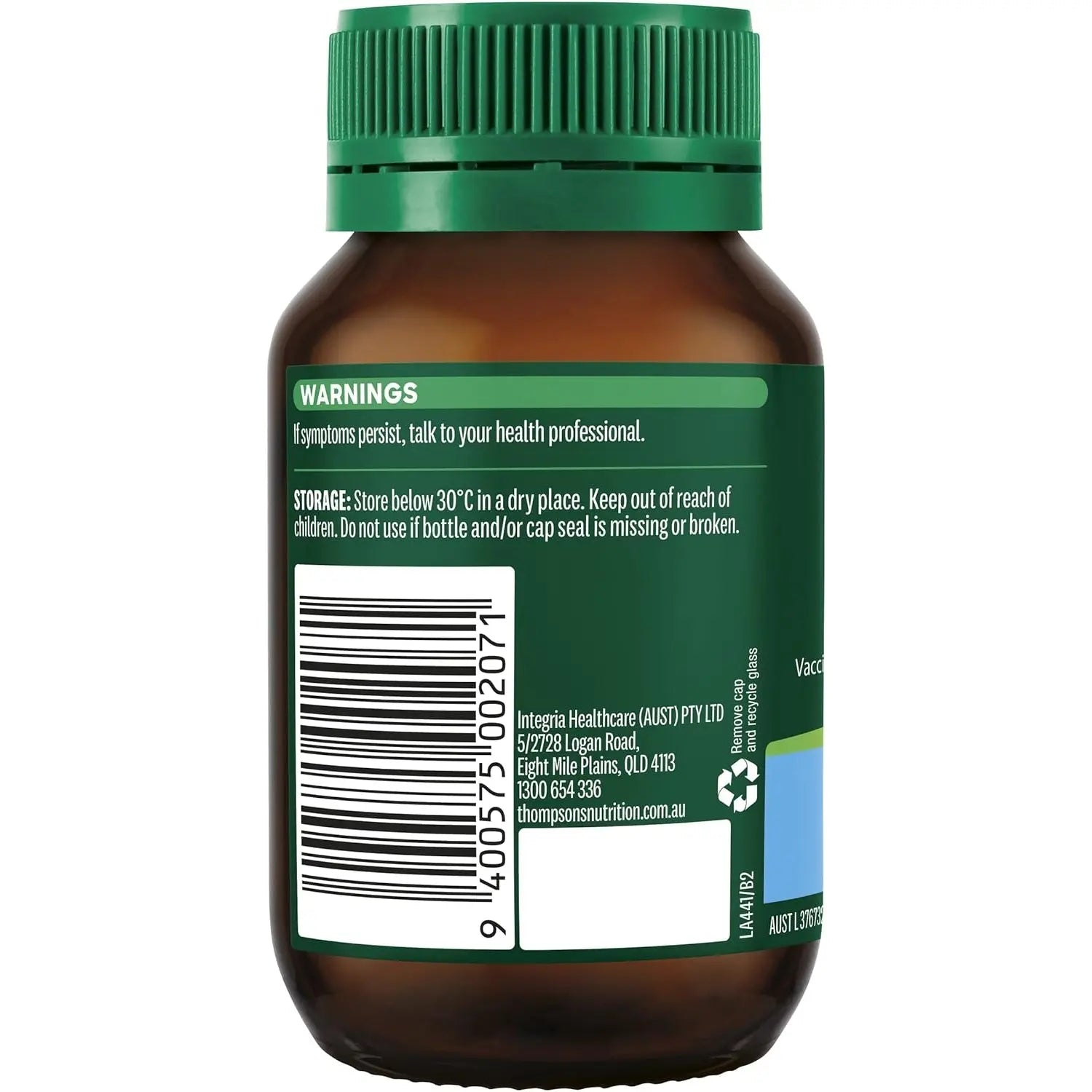 Thompson's One-A-Day Bilberry 12000mg 60 Capsules THOMPSON'S