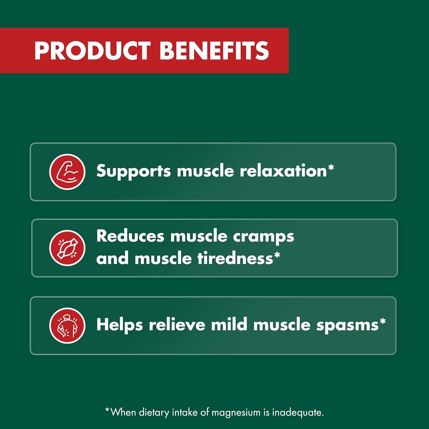 Nature's Own Muscle Relax Night with Magnesium and Passionflower 120 Tablets