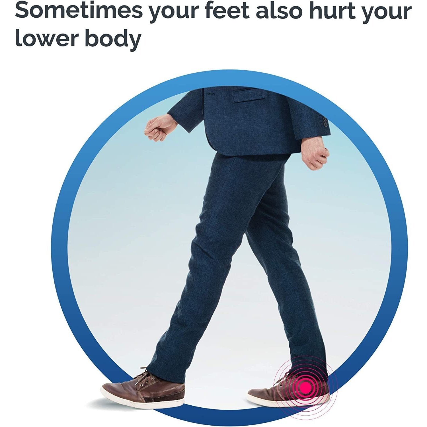 Scholl In Balance Heel and Ankle Orthotic Insole Medium - Cutprice Online