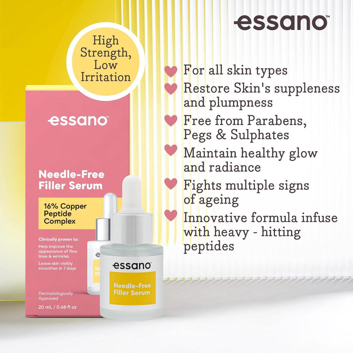 Essano Needle Free Filler Concentrated Serum 20ml