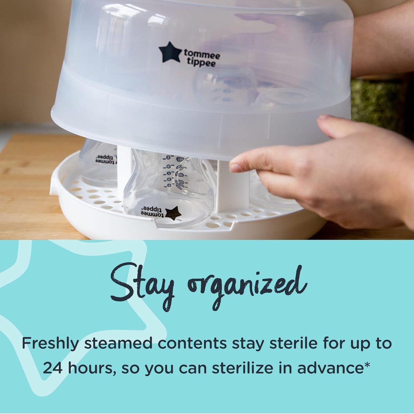 Tommee Tippee Closer to Nature Microwave Steam Steriliser - Cutprice Online