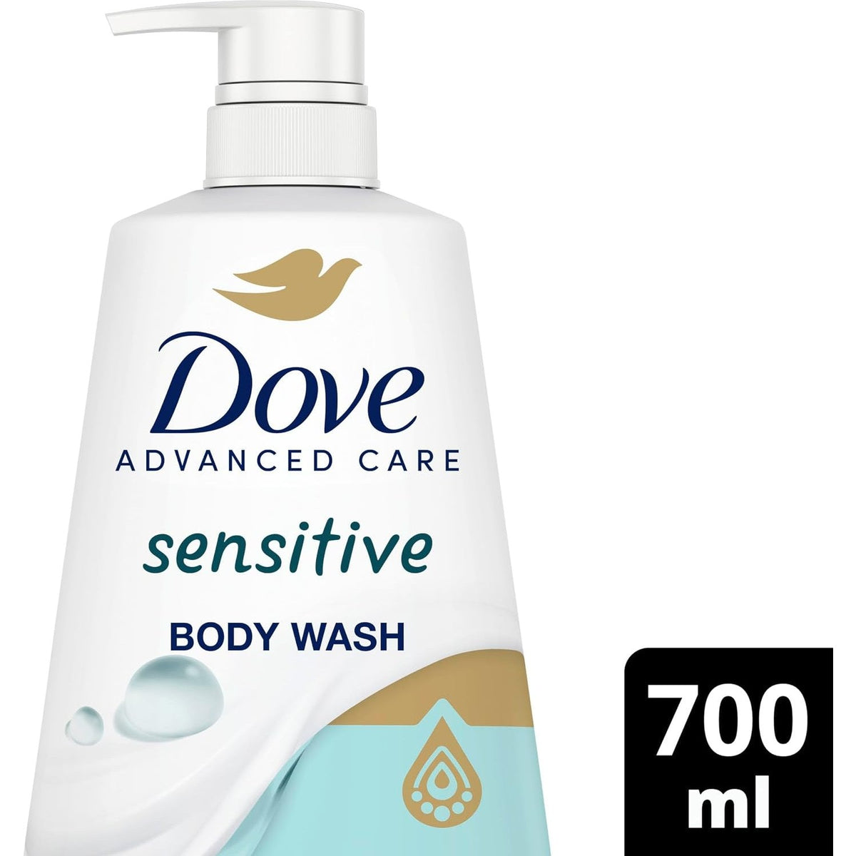 Dove Advanced Care Sensitive Body Wash 700ml