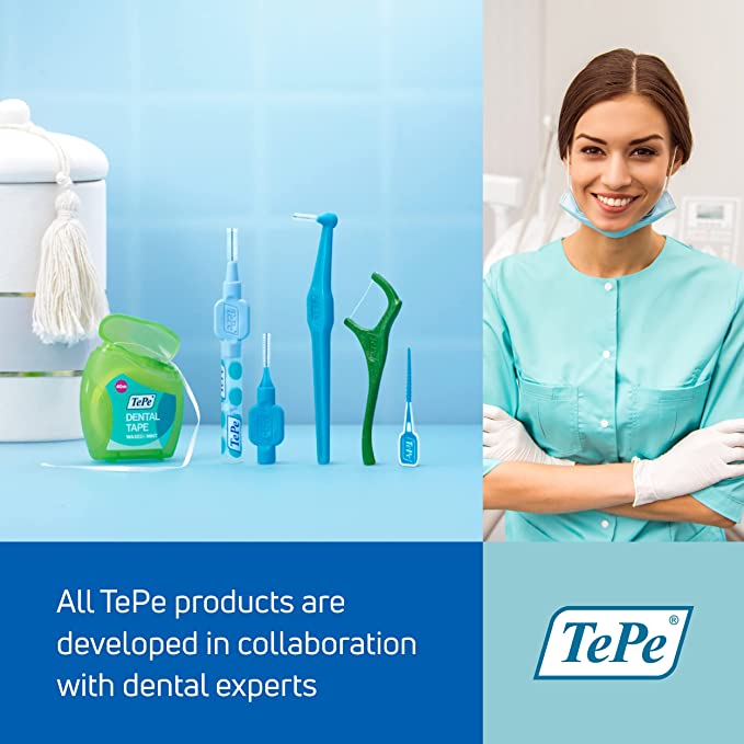 TePe Angle Yellow Interdental Brushes  0.7mm 6 Pack - Cutprice Online