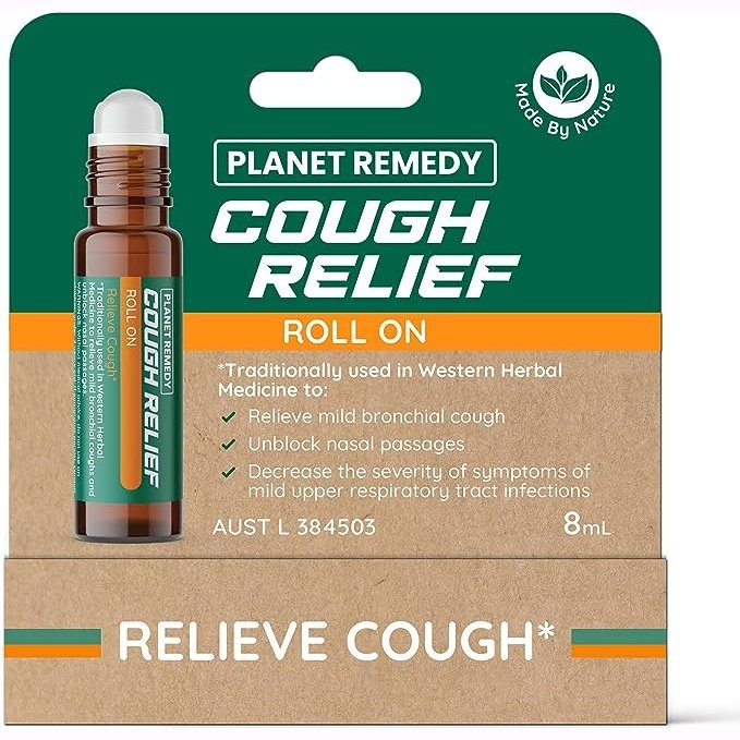 Planet Remedy Cough Relief Roll On 8ml - Cutprice Online