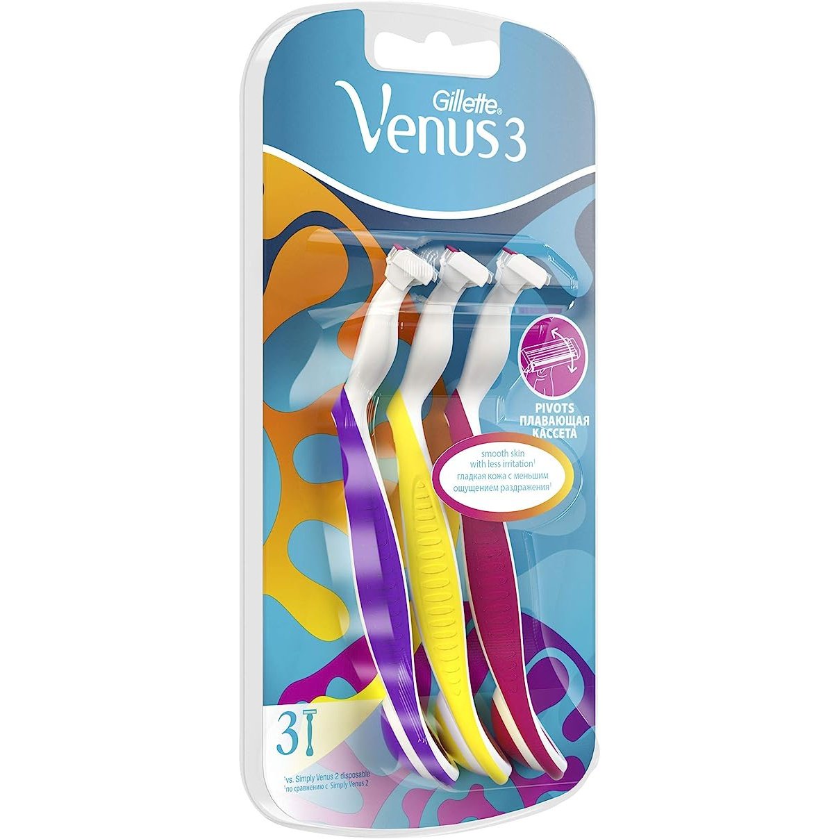 Gillette Venus3 Disposable Razor 3PK - Cutprice Online