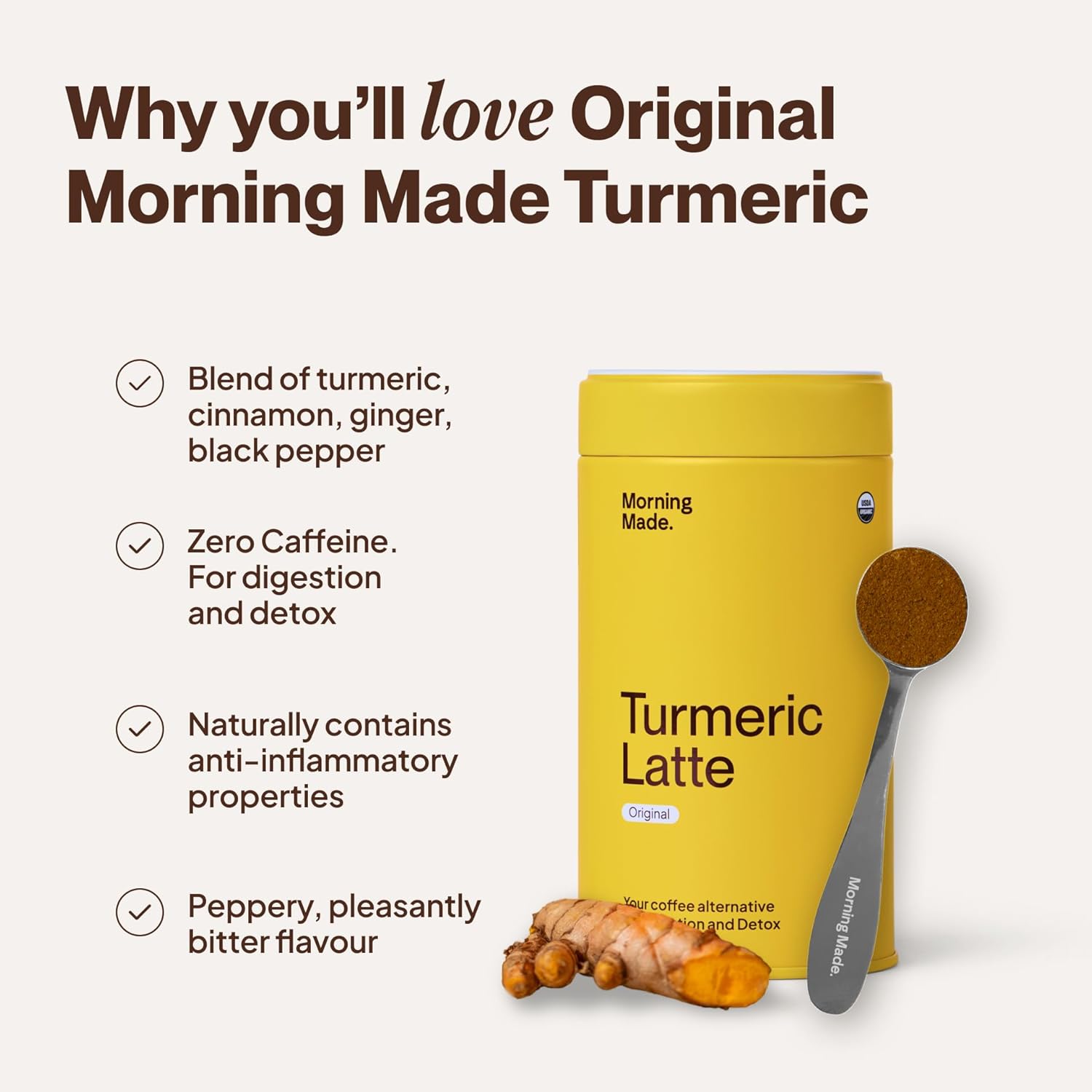 Morning Made Original Turmeric Latte 300g - Cutprice Online