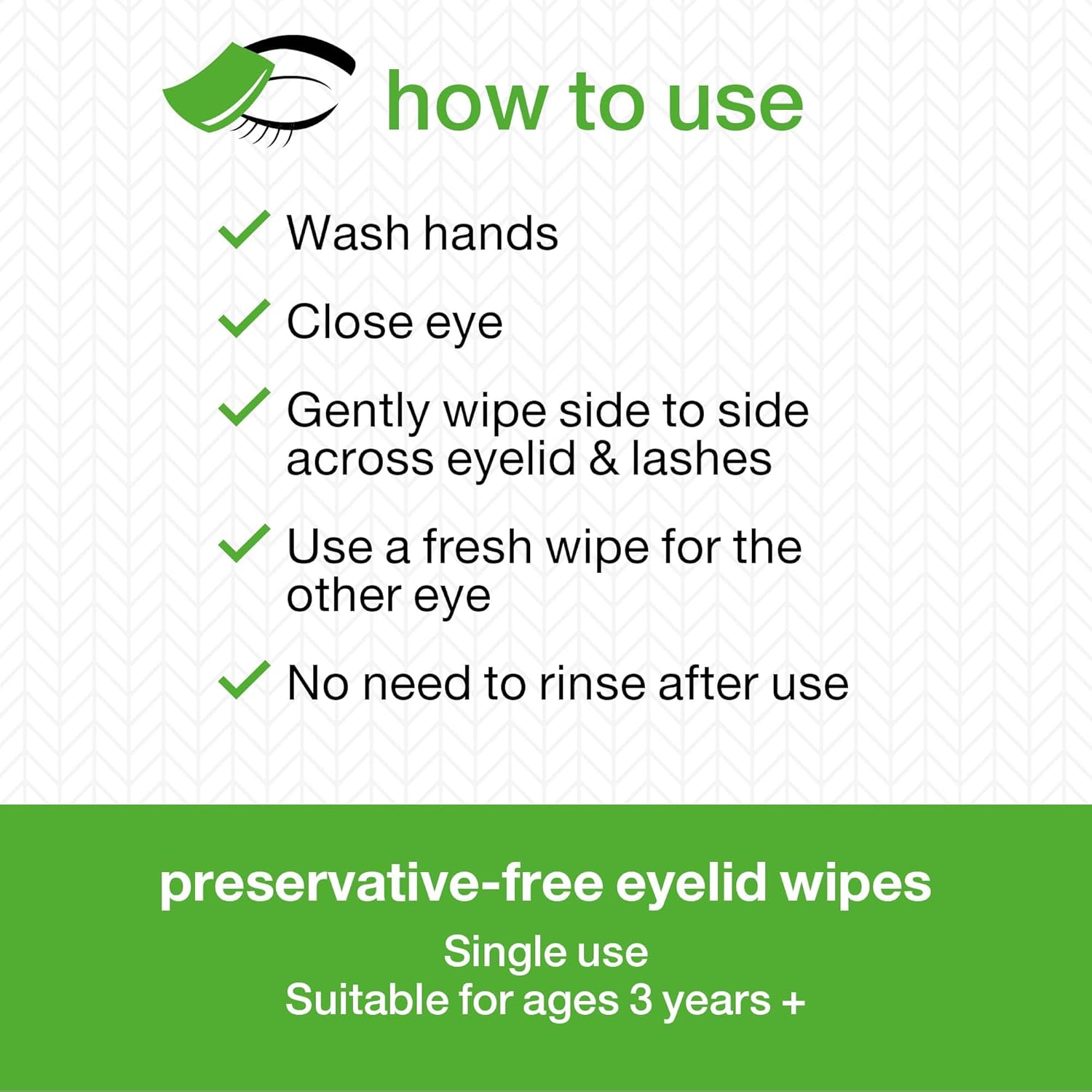 Opti Soothe Preservative Free Eyelid Wipes 30 Pack