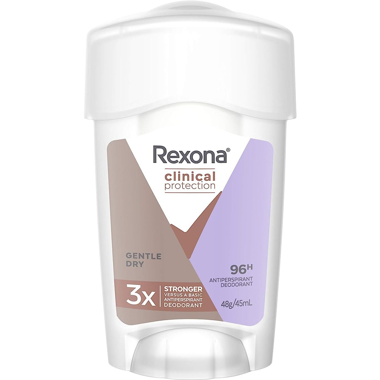 Rexona Clinical Protection Antiperspirant Deodorant 45g  Gentle Dry - Cutprice Online