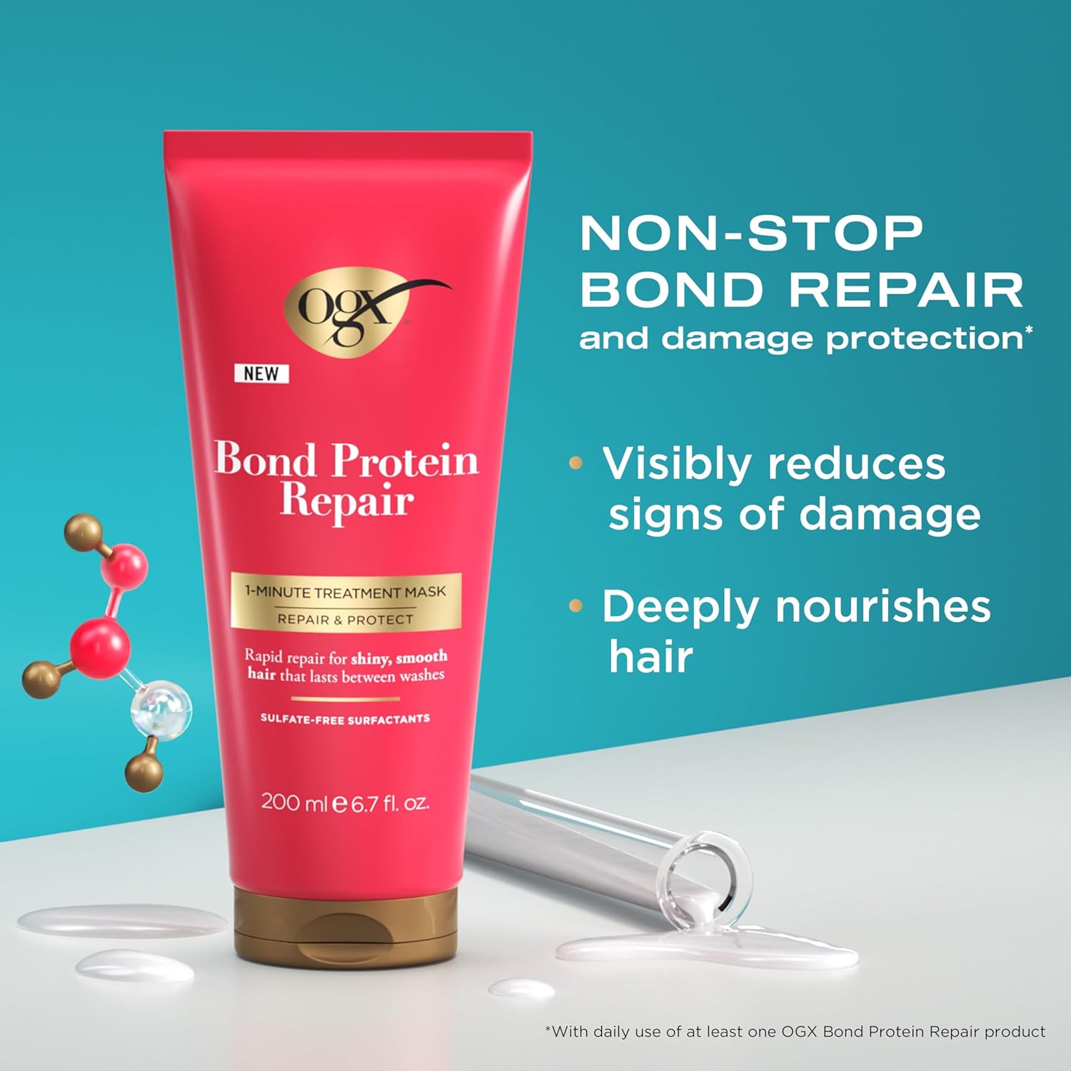 OGX Bond Protein Repair 1-minute Treatment Mask 200ml
