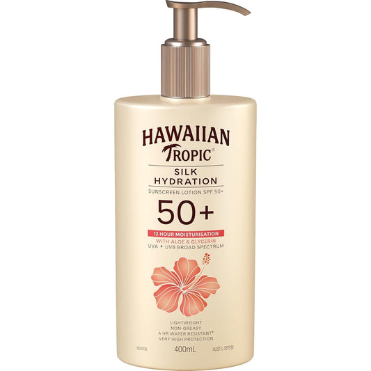 Hawaiian Tropic Silk Hydration Lotion spf50 400ml