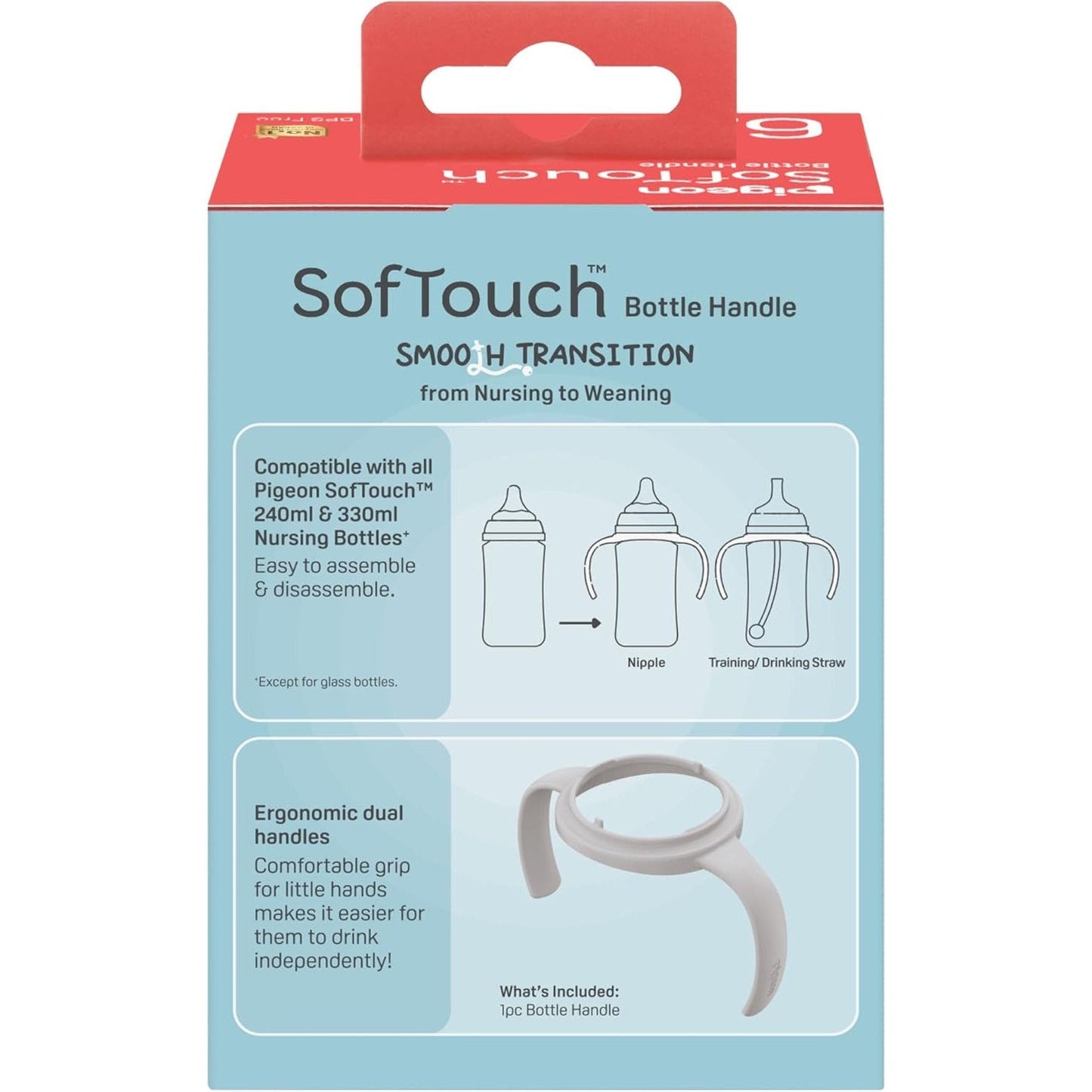 Pigeon Softouch Bottle Handle
