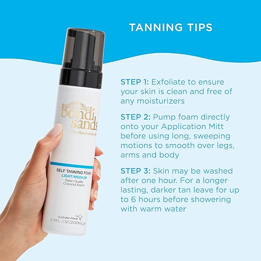 Bondi Sands Tanning Foam Light/medium 200ml - Cutprice Online