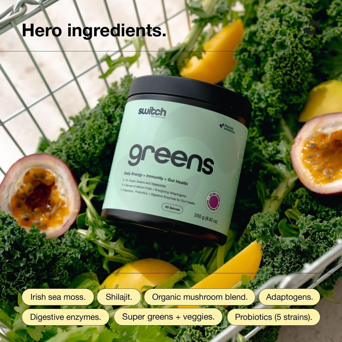 Switch Nutrition Greens Fruit Juice 250g