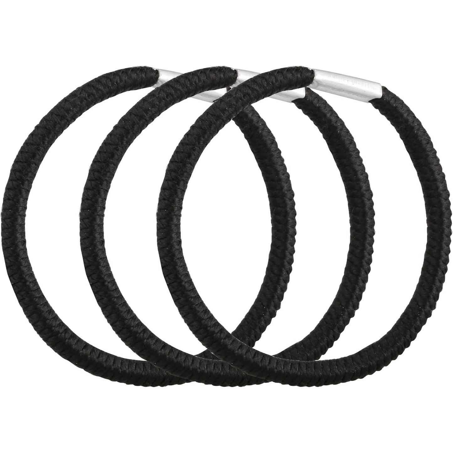 Lady Jayne Black Thick Elastics 12 Pack
