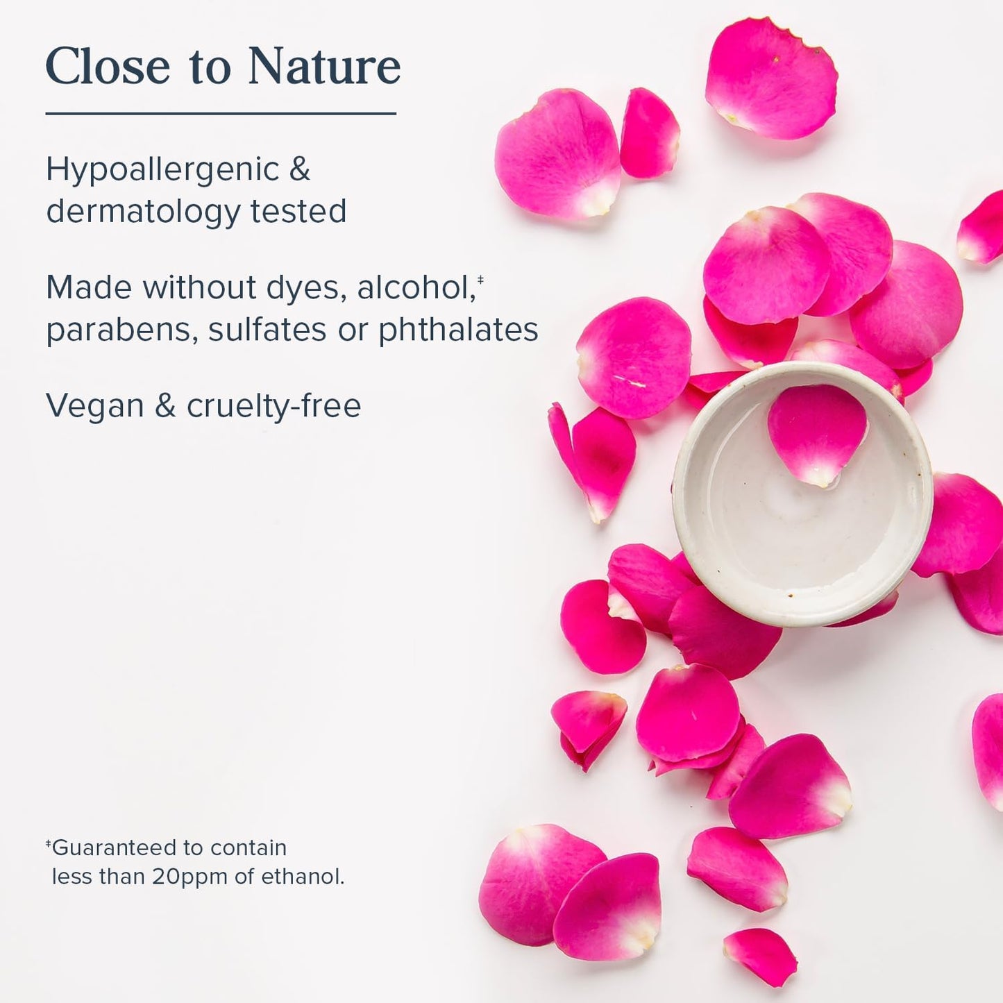 HERITAGE STORE Rosewater Toner Dry to Combination Skin 237ml - Cutprice Online