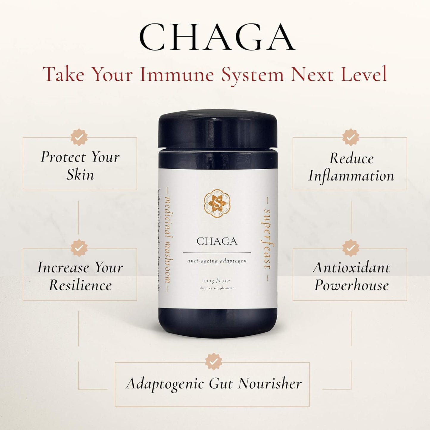 Superfeast Chaga 100g - Cutprice Online