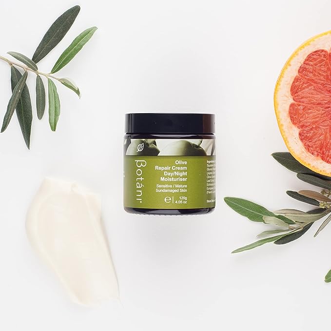 Botani (Intensive Moisturiser) Olive Repair Cream Day/night Moisturiser 120g BOTANI