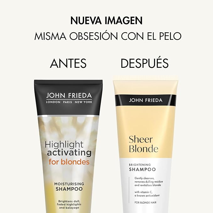 John Frieda Sheer Blonde Brightening Shampoo 250mL