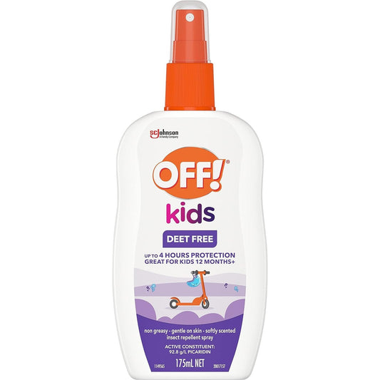 Off Kids Deet Free Insect Rep Spry 175ml
