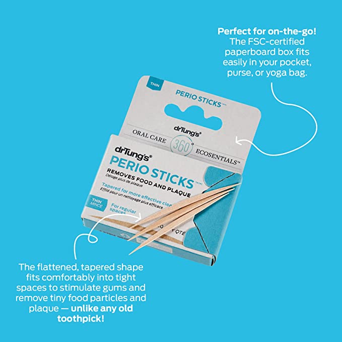 DR TUNG'S Perio Sticks Thin 100 Pieces - Cutprice Online