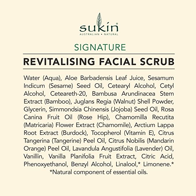 SUKIN REVITALISING FACIAL SCRUB 125ML - Cutprice Online