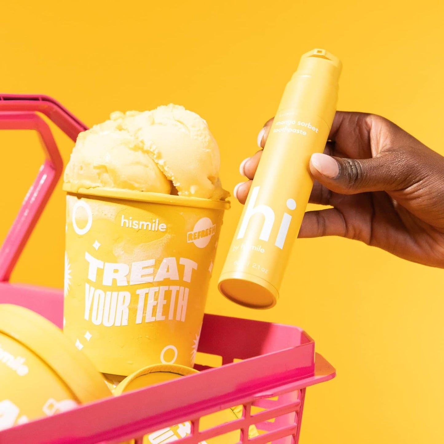 Hismile Toothpaste Mango Sorbet 60g - Cutprice Online