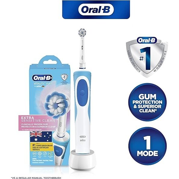 Oral-B Vitality Extra Sensitive Electric Toothbrush - Cutprice Online