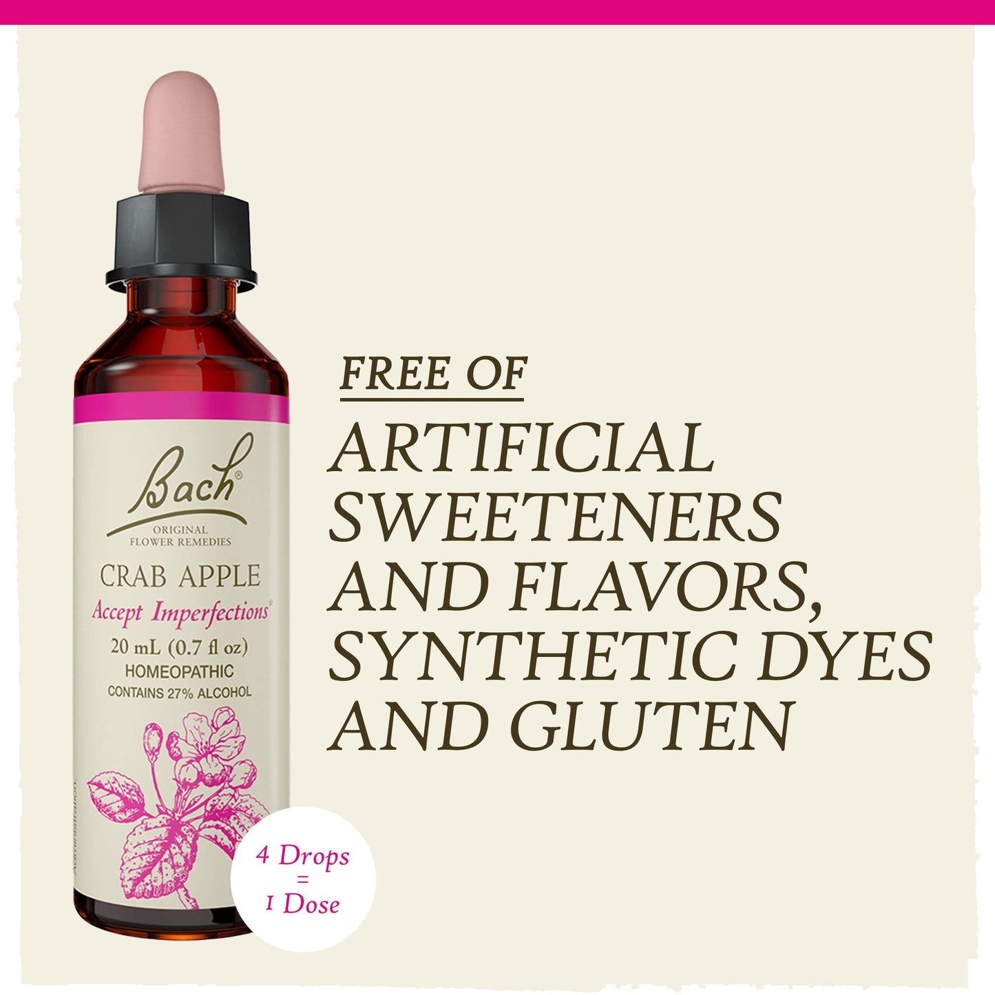 Bach Flower Remedies Crab Apple 20ml Bach Flower
