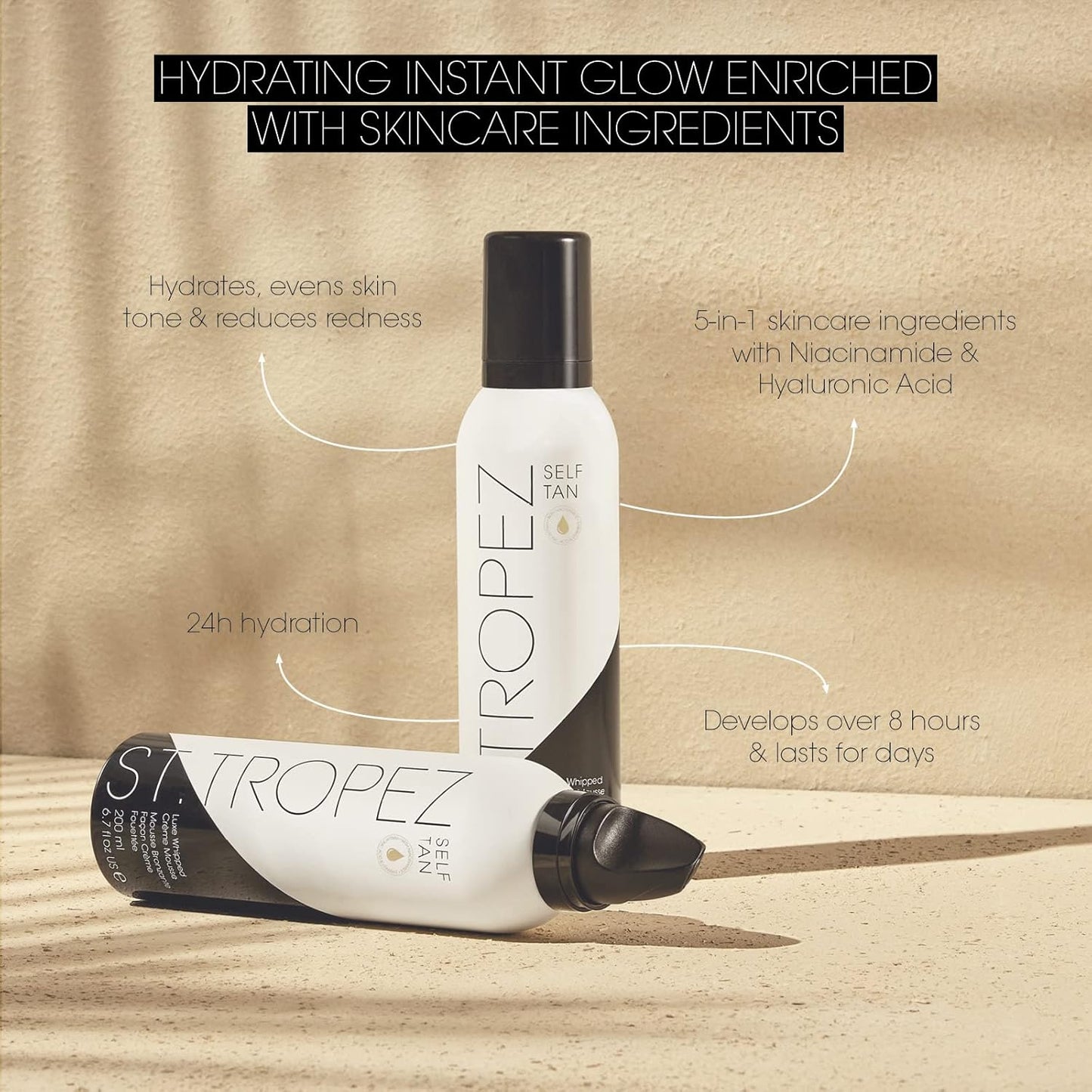 St Tropez Self Tan Luxe Mousse 200ml