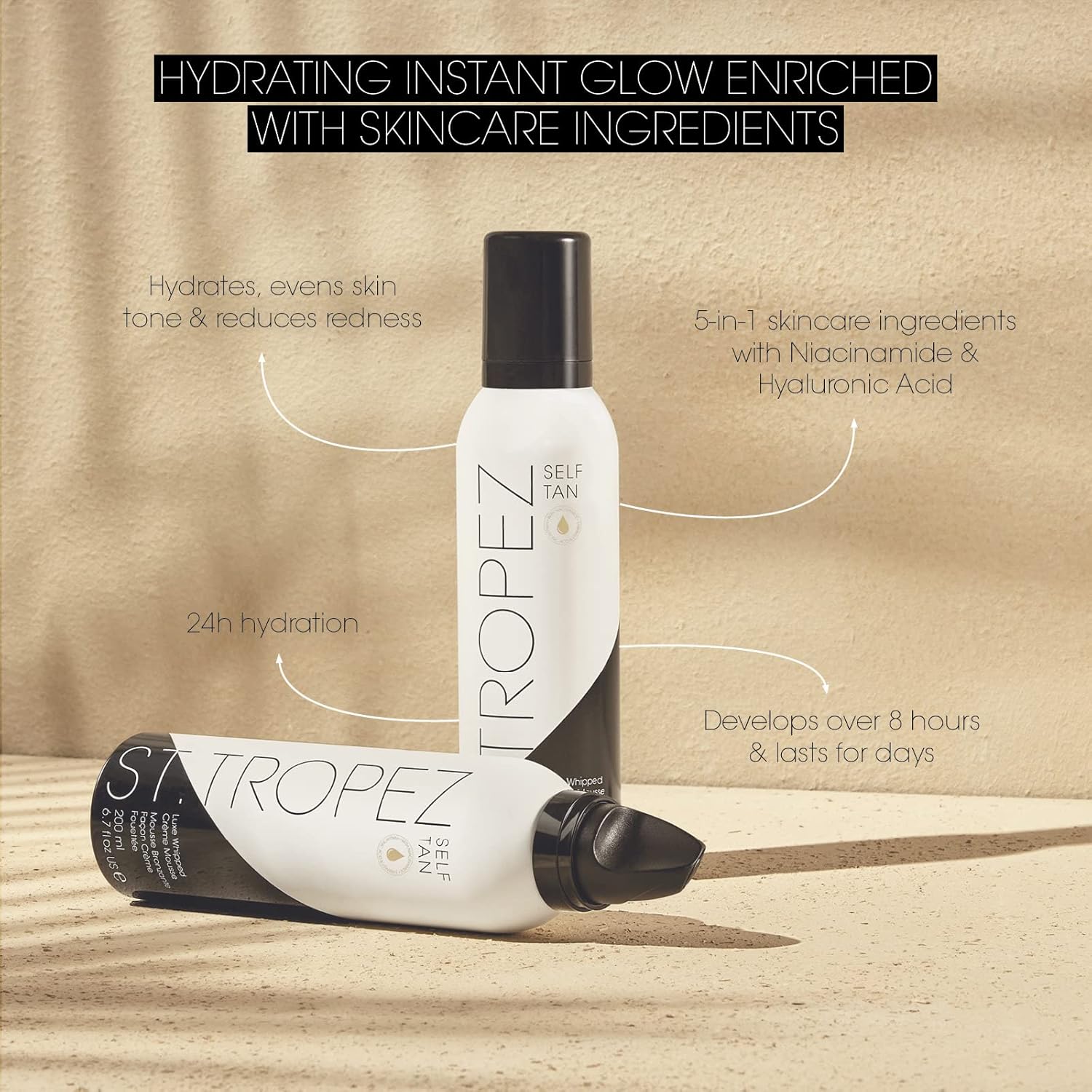 St Tropez Self Tan Luxe Mousse 200ml