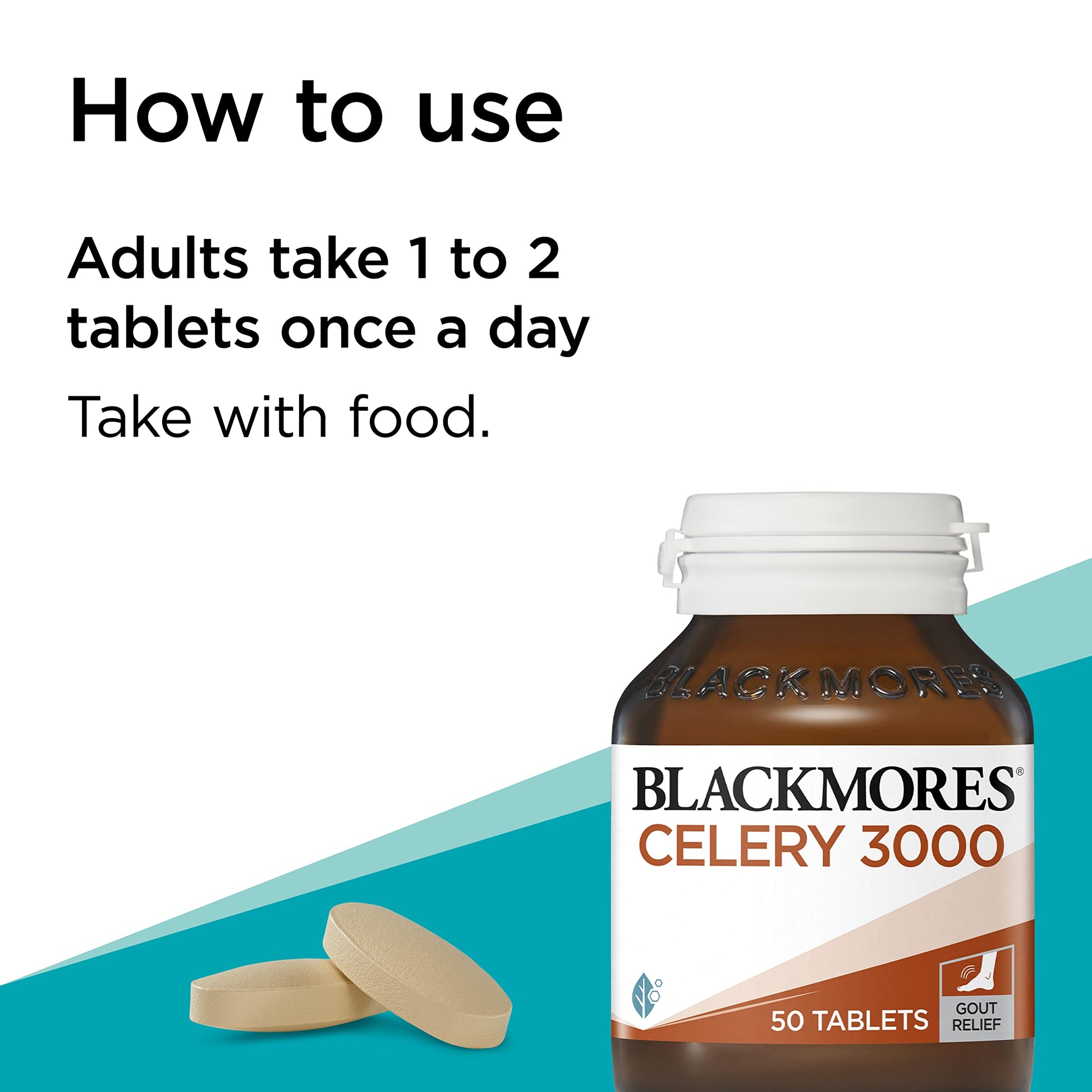 Blackmores Celery 3000 50 Tablets - Cutprice Online