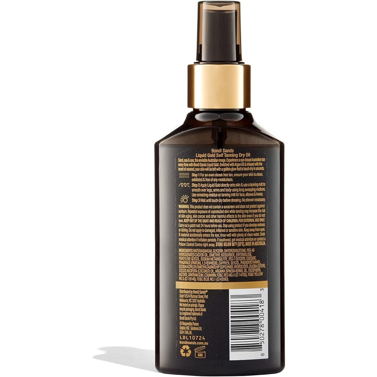 Bondi Sands Liquid Gold Self Tanning Dry Oil 150ml - Cutprice Online