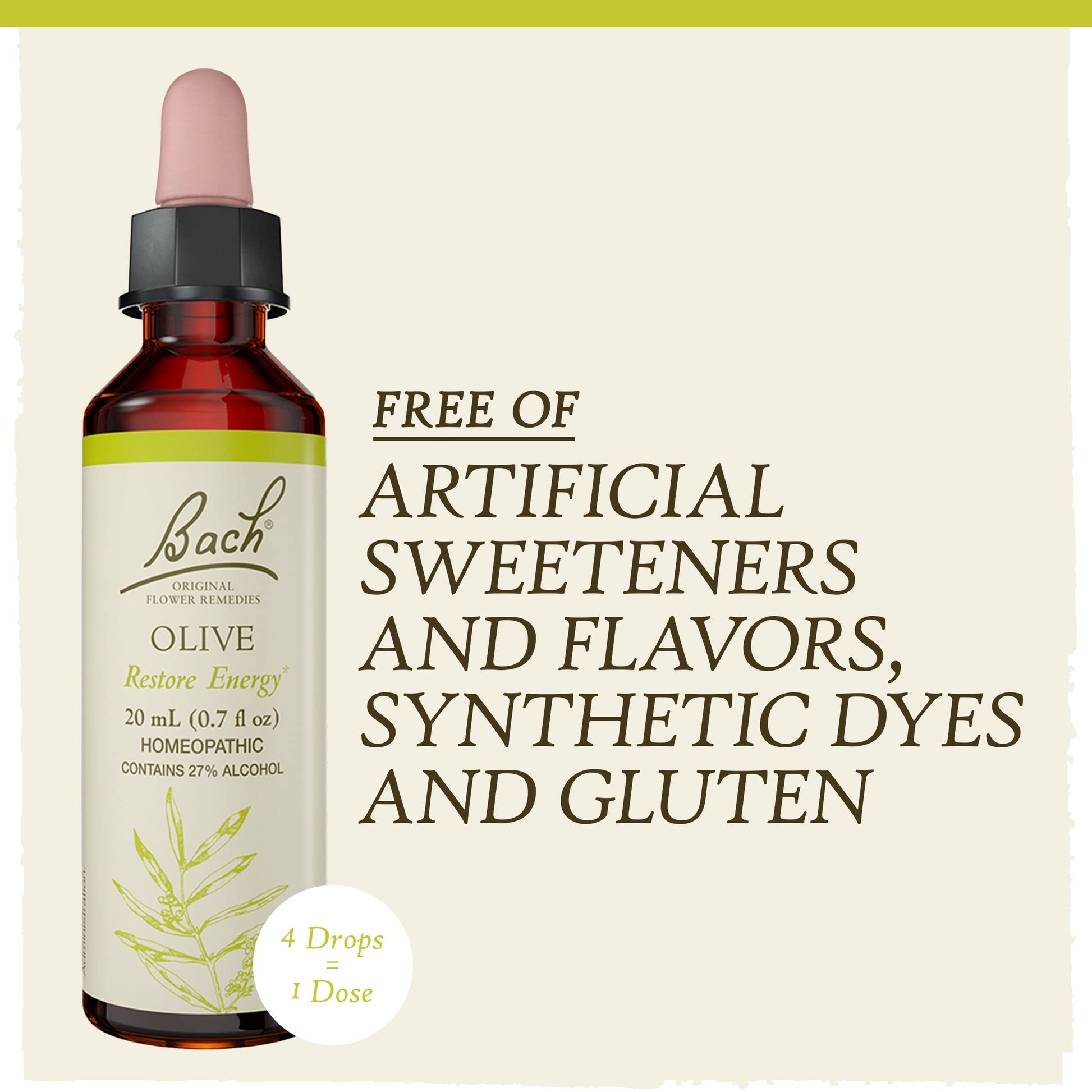 Bach Flower Remedies Olive 20ml Bach Flower
