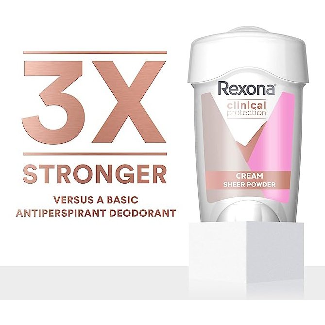 REXONA Women Clinical Protection Antiperspirant Deodorant Sheer Powder 45ml - Cutprice Online