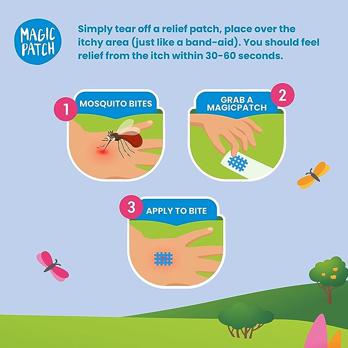 NATPAT Organic Itch Relief Stickers x 30 Pack - Cutprice Online