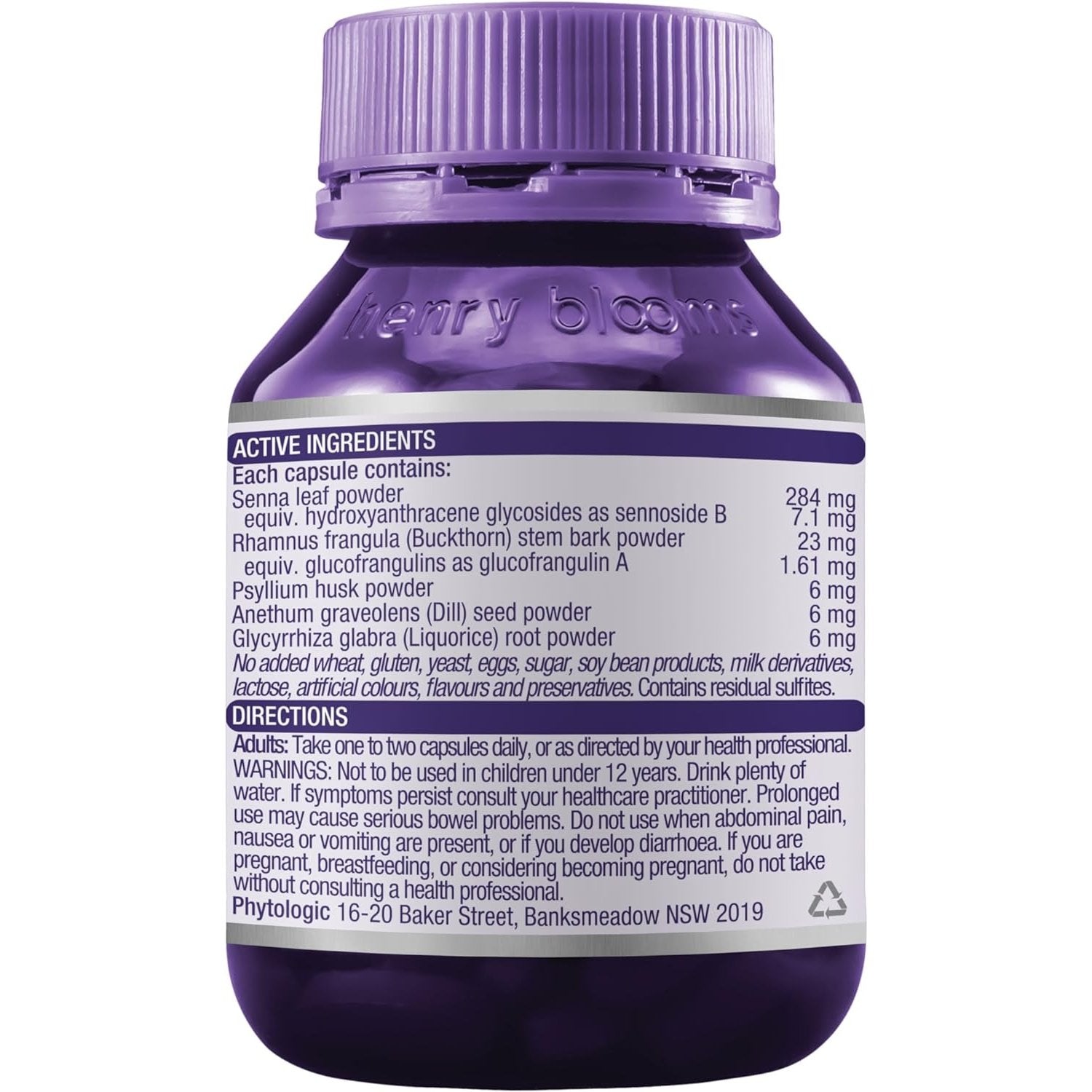 Henry Blooms Herb-a-lax 90c - Cutprice Online