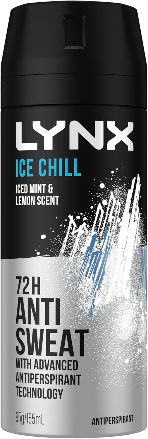 Lynx a/p Deo Aerosl 165ml Ice Chill