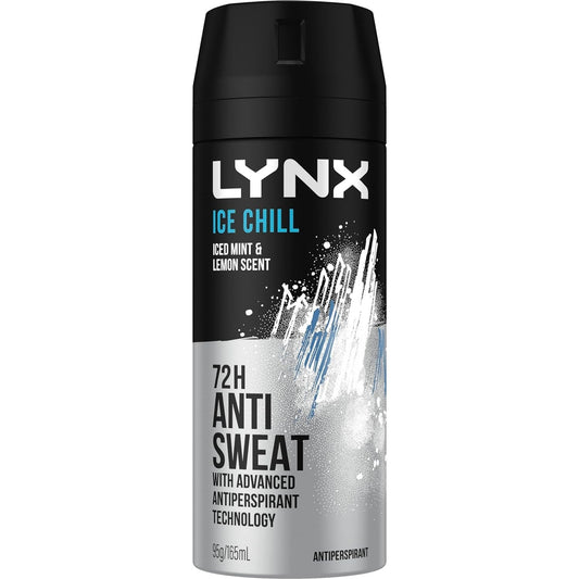Lynx a/p Deo Aerosl 165ml Ice Chill
