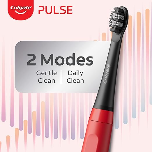 Colgate Electric Toothbrush Series 1 Pulse Whitening Red - Cutprice Online
