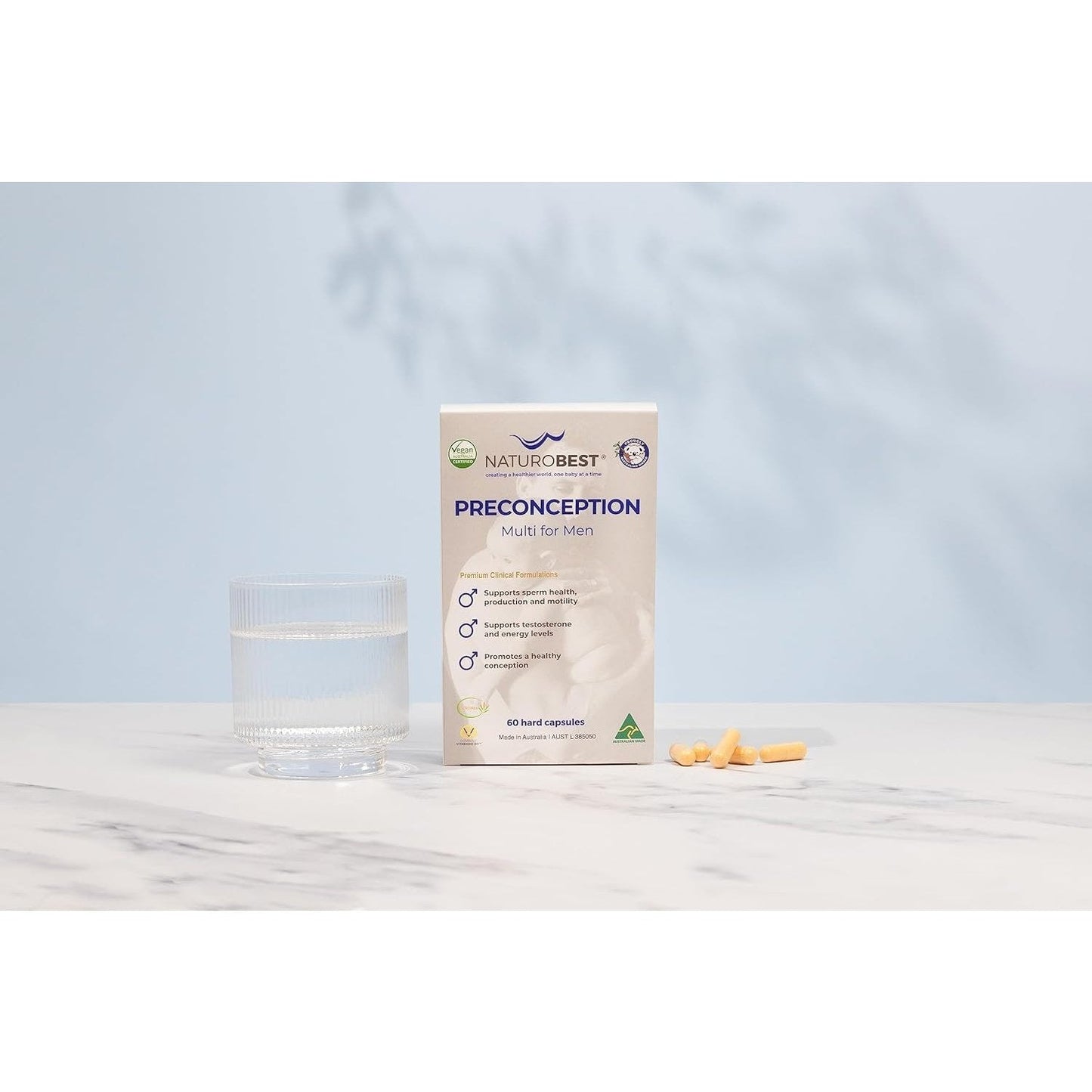 NaturoBest Preconception Multi for Men 60c - Cutprice Online