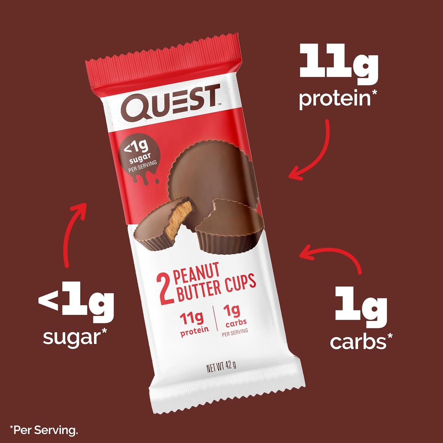 Quest Peanut Butter Cups 4 pack
