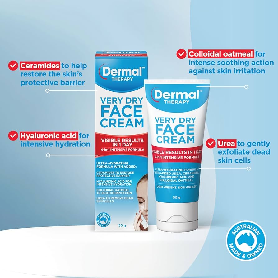 Dermal Therapy Very Dry Face Cream 50g - Cutprice Online